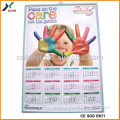 Customized Printing 3D PVC Plastic Embossed Calendar